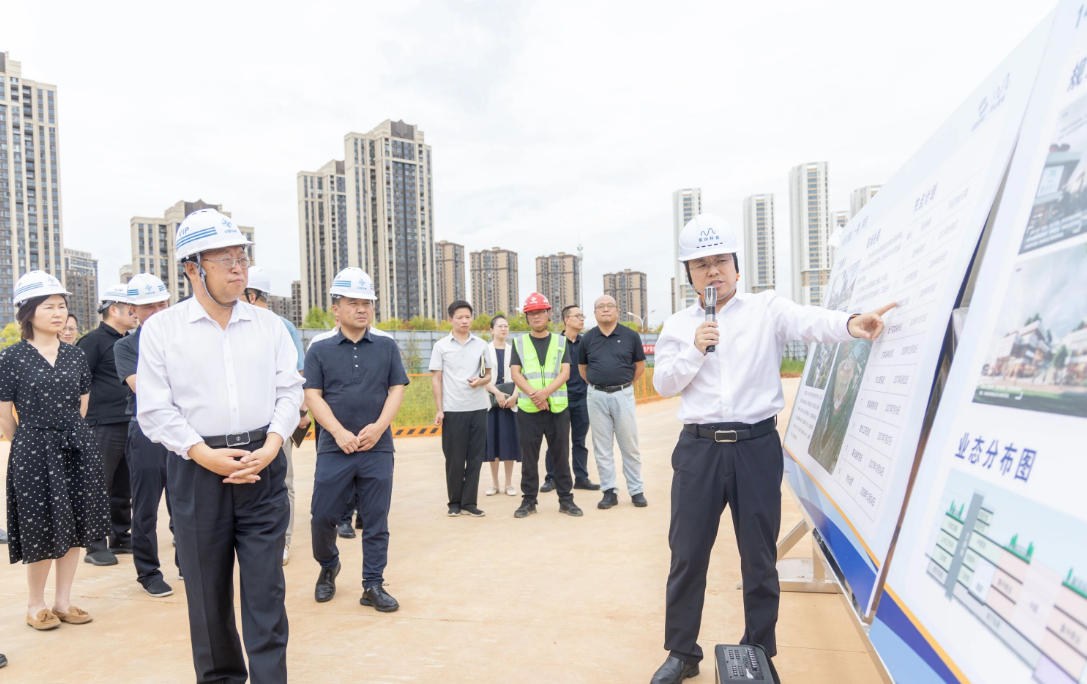 武汉经开区|刘子清赵永强调研军山新城重点项目建设