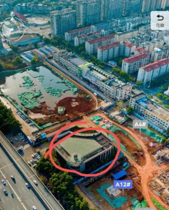 沌口一闲置办公楼拟调整保障性住房