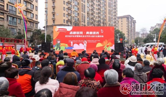 武汉经开区举行“志愿驭风 青春逐光” 学雷锋纪念日汽车公益行主题活动